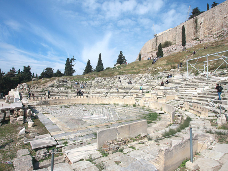 Sanctuary And Theatre Of Dionysos | Acropolis Museum | Official Website